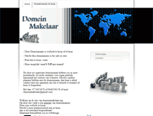 Tablet Screenshot of domeinmakelaar.org